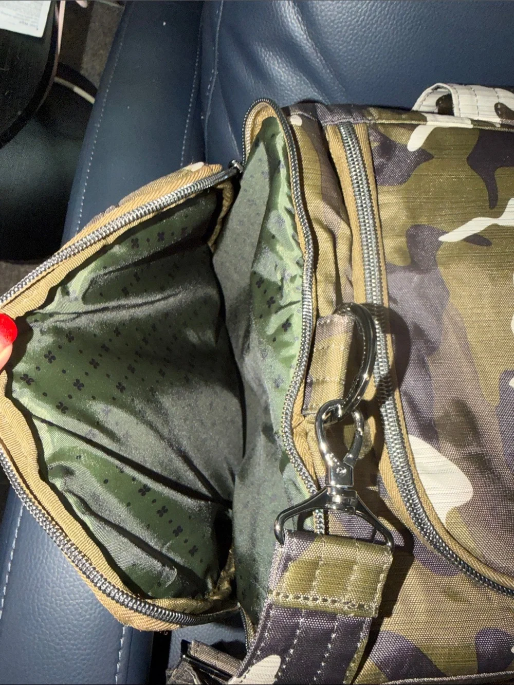 lug Trolley Duffel - Camo Olive NWT